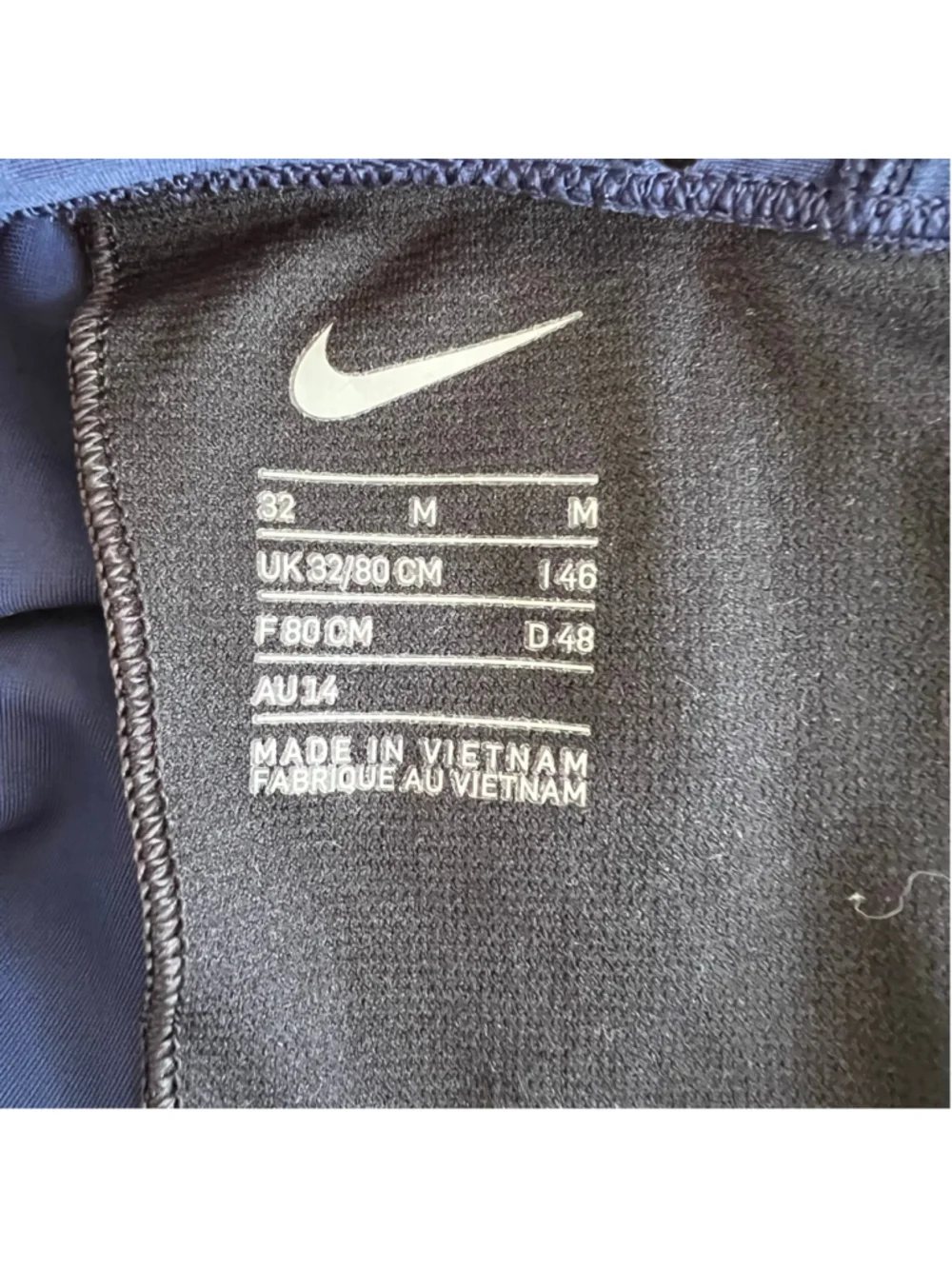 Men's Nike Navy Swim Trunks Size M